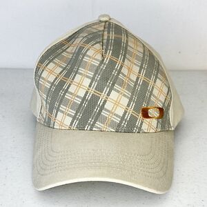 Oakley tan and gray plaid hat‎ snapback Men’s Hat
